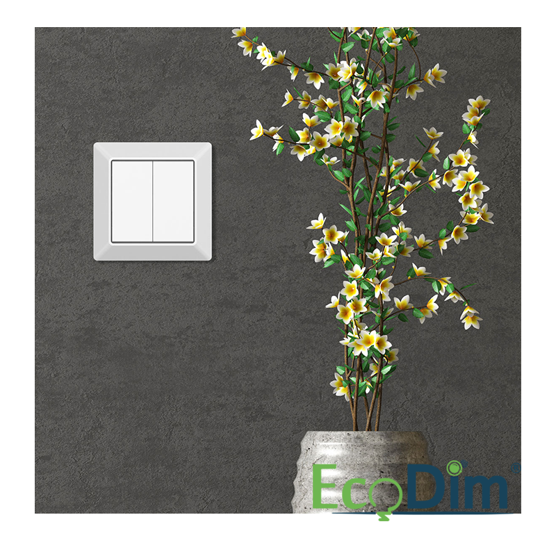 ECODIM DRAADLOZE SCHAKELAAR ZIGBEE WIT FRIENDS OF PHILIPS HUE