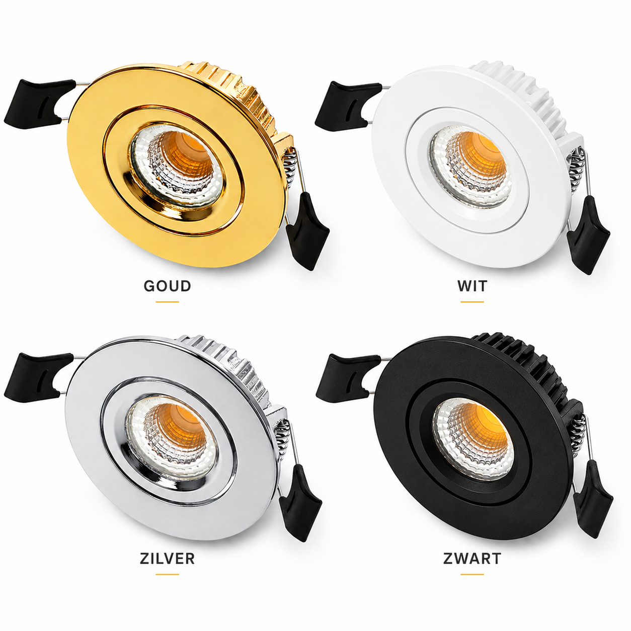 Inbouwspot 5W Goud IP65 CCT Ø55 MDRLED