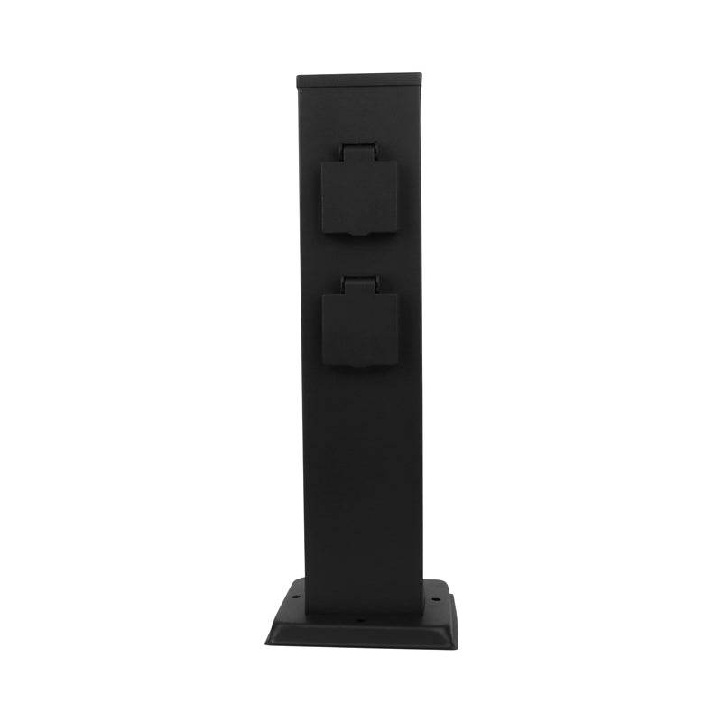 TUINPAAL MET 2 STOPCONTACTEN IP44 - 3680W MDRLED®