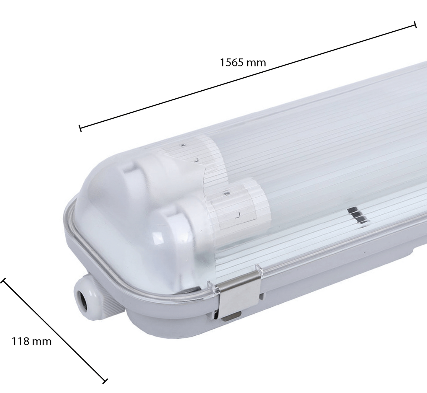 IP65 LEUCHTE 150CM 2 RÖHREN MDRLED®