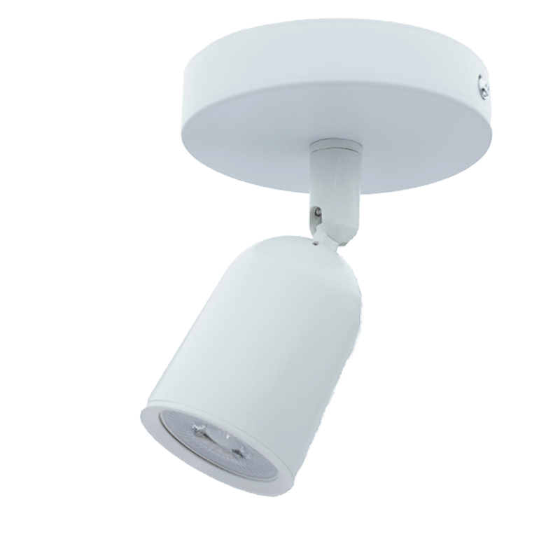 DECKENLEUCHTE FÜR 1X GU10 WEISS MDRLED®