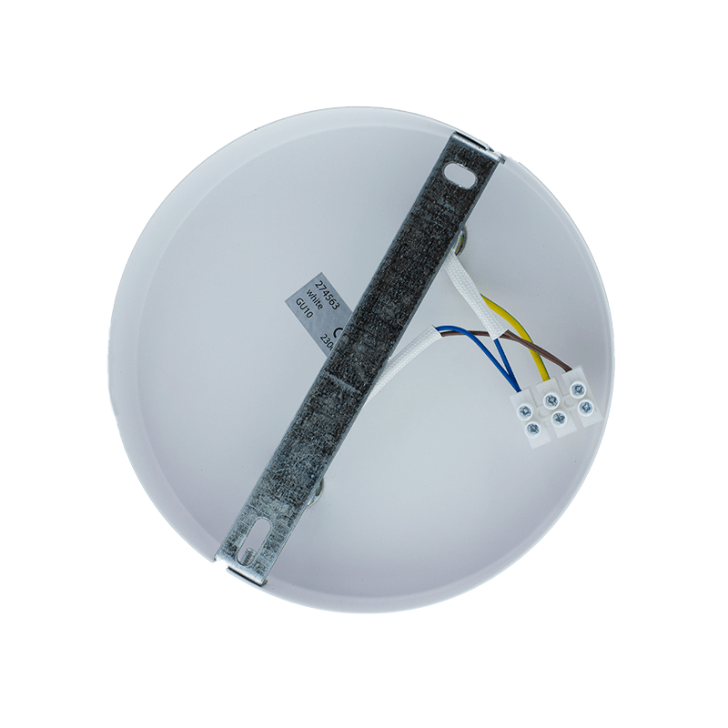 DECKENLEUCHTE FÜR 1X GU10 WEISS MDRLED®