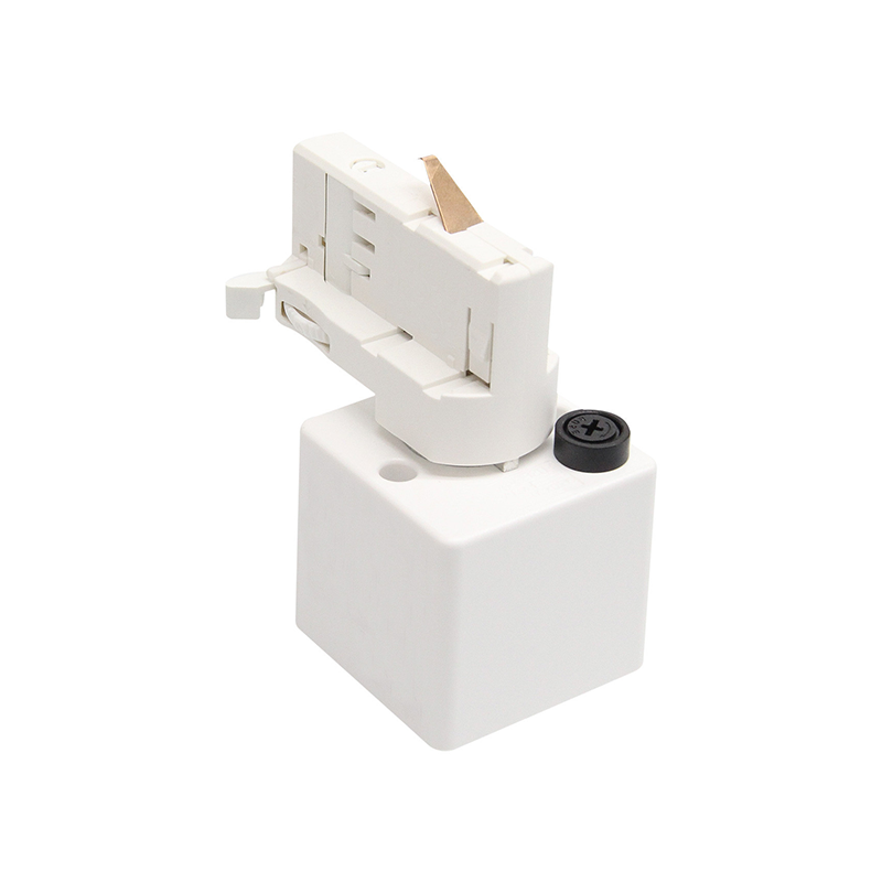 3-FASE RAIL SYSTEEM STOPCONTACT WIT ZWART MDR LED®