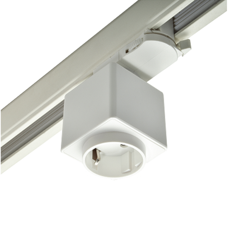 3-Phasen-Stromschienensockel schwarz MDRLED®