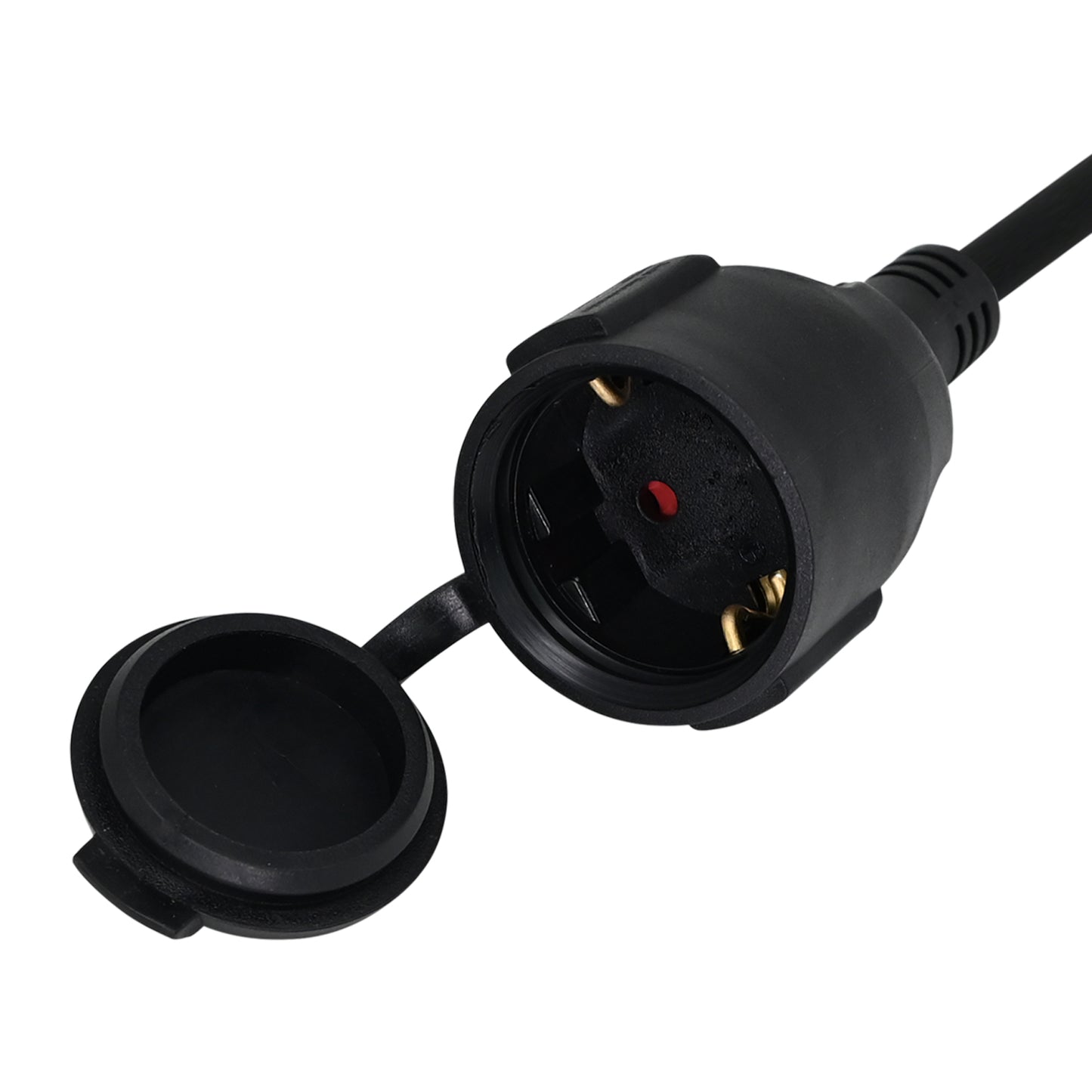 CAMPINGSTEKKER 10 stuks MET KINDERBEVEILIGING VERLOOPSNOER tot 3600 Watt MDRLED®
