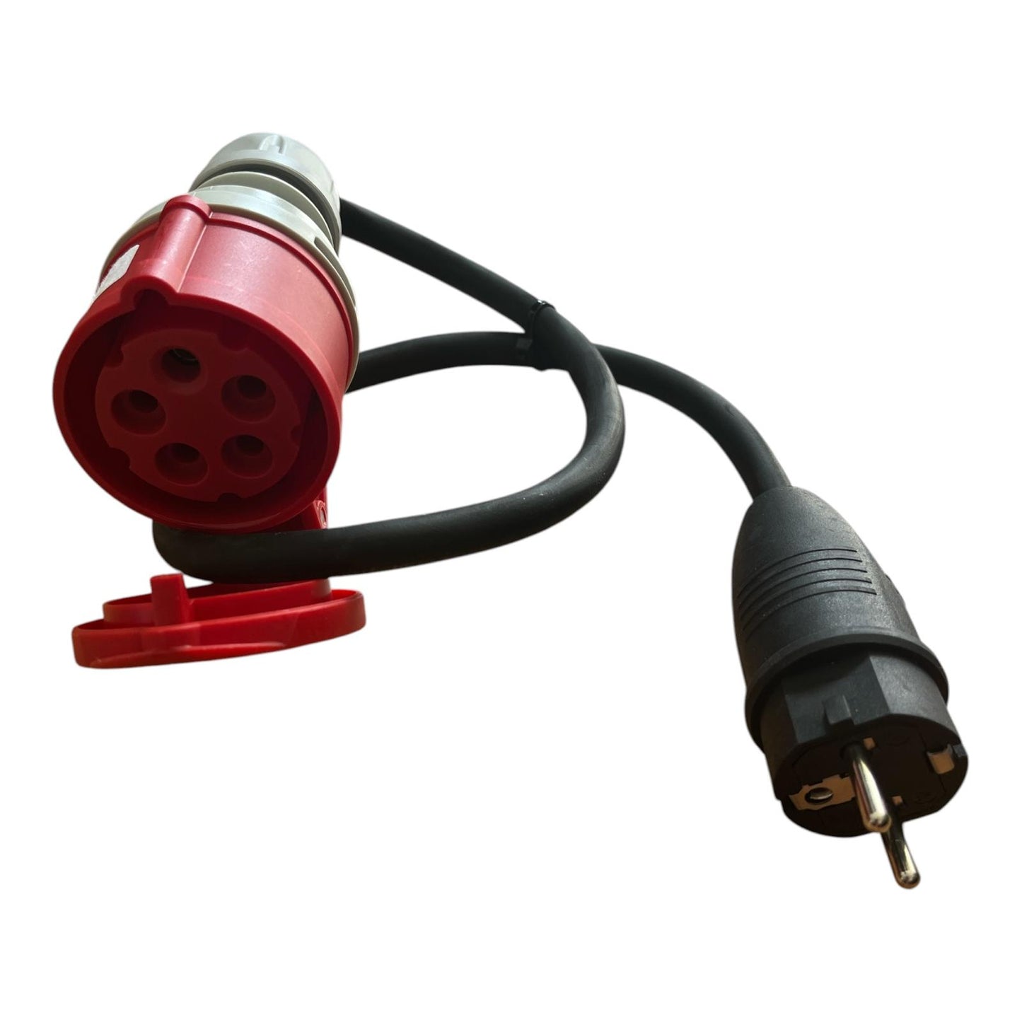 MDRLED® 230V Stekker naar CEE 16A Verloopkabel | Schuko naar CEE Adapter | 16 Ampère