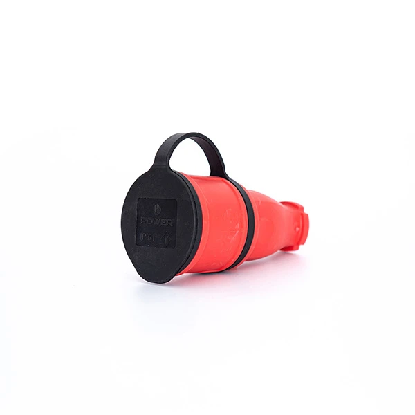 Contrastekker Kunststof IP44 – 10 Stuks 16A 250V Type F – Zwart, Rood & Blauw