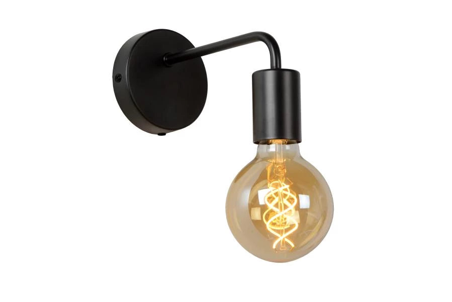 Lucide SCOTT - Wandleuchte - 1xE27 - Schwarz MDRLED