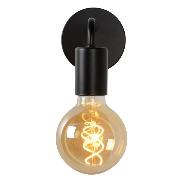 Lucide SCOTT - Wandleuchte - 1xE27 - Schwarz MDRLED