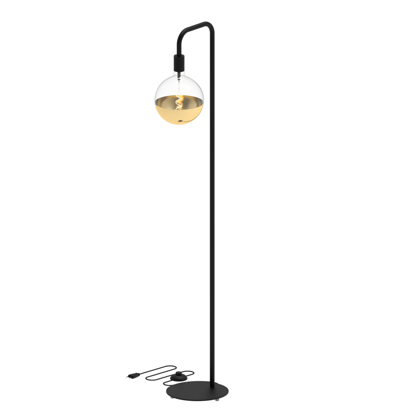 Calex U-Line Stehleuchte - E27 - Schwarz MDRLED
