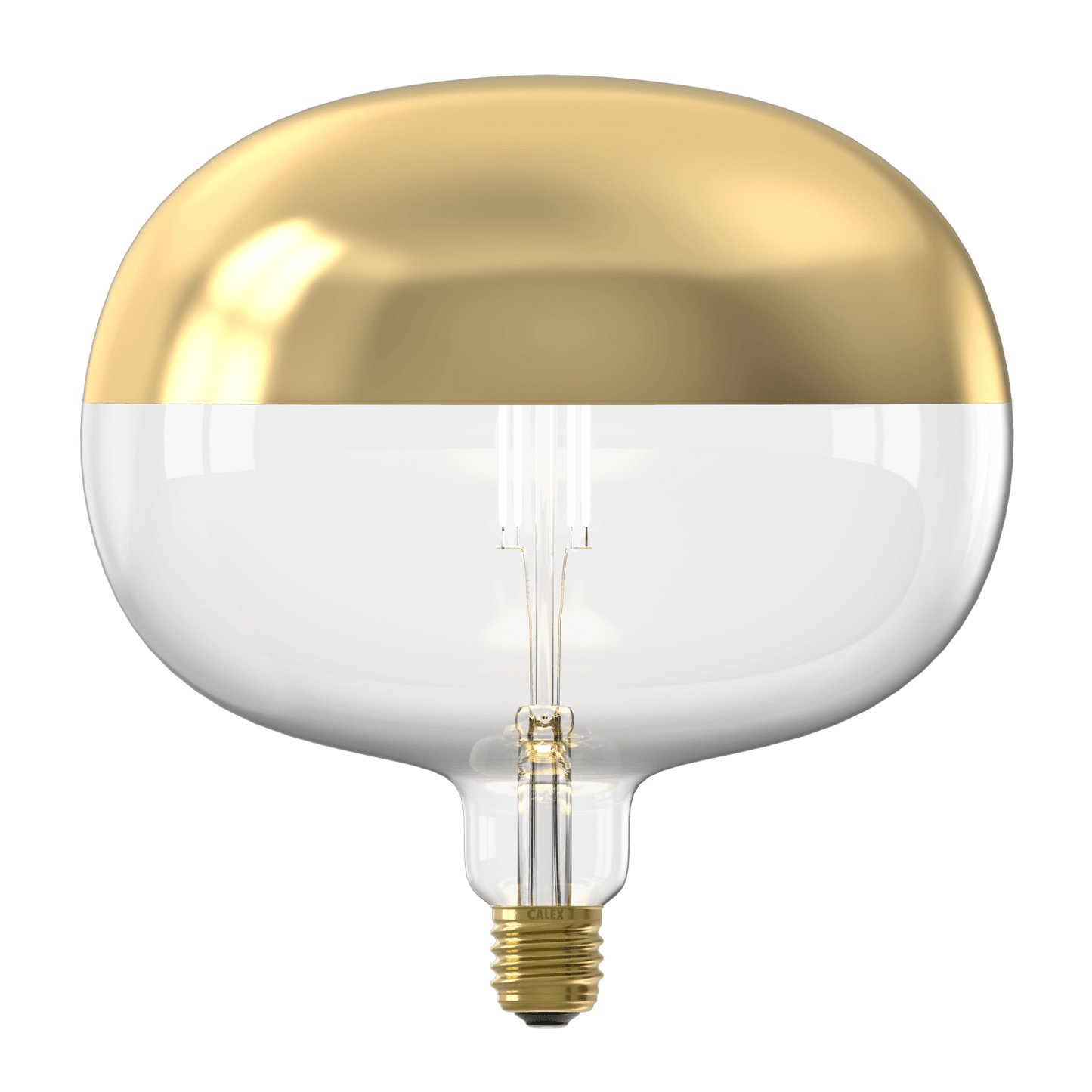 CALEX Kop Spiegel Lamp E27 Filament Boden Goud Warm Wit 6 WATT MDRLED