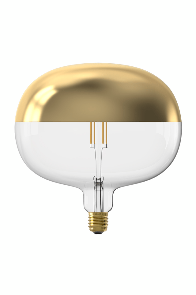 CALEX Kop Spiegel Lamp E27 Filament Boden Goud Warm Wit 6 WATT MDRLED