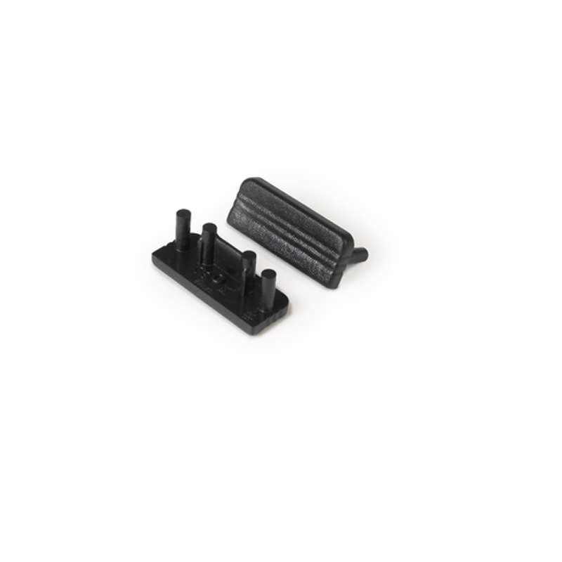 ENDKAPPE OHNE KABELÖFFNUNG SCHWARZ 10MM 20 STÜCK MDRLED®