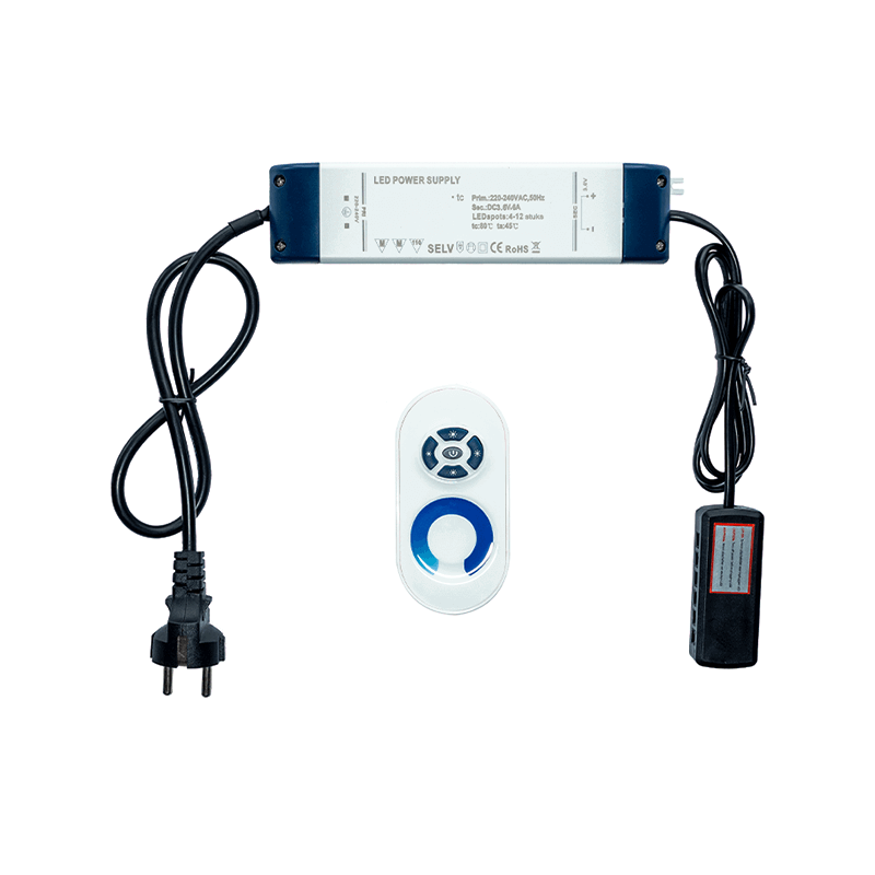 Veranda-Topfset - LED 12-teilig - Silber IP65 MDRLED®