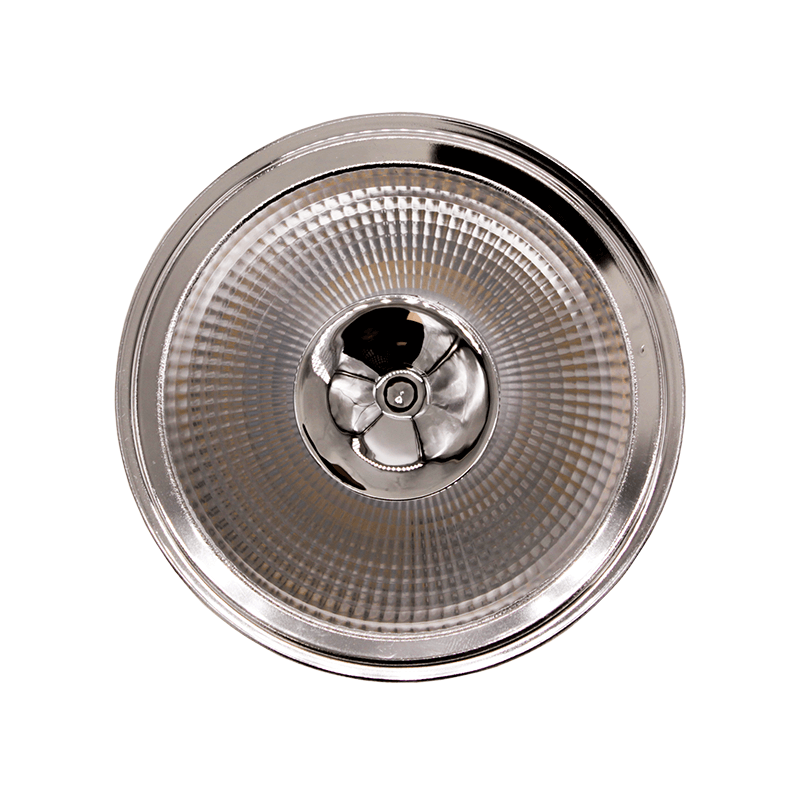 LED AR111 GU10 SPOT 24° 12W ZWART 2700K 4000K MDRLED®