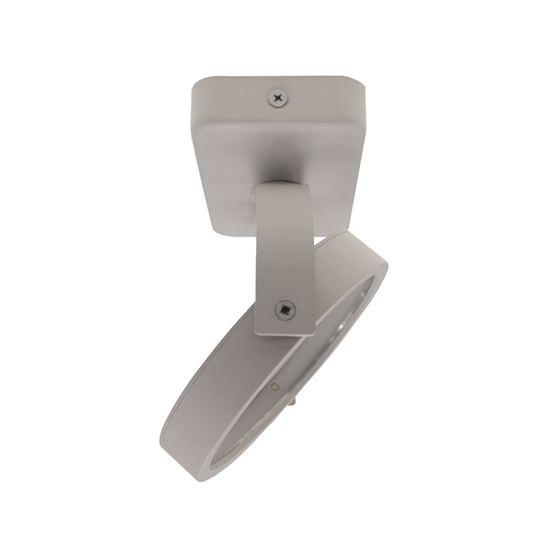 AR111 AUFBAULEUCHTE 1xGU10 FASSUNG WEISS MDRLED®