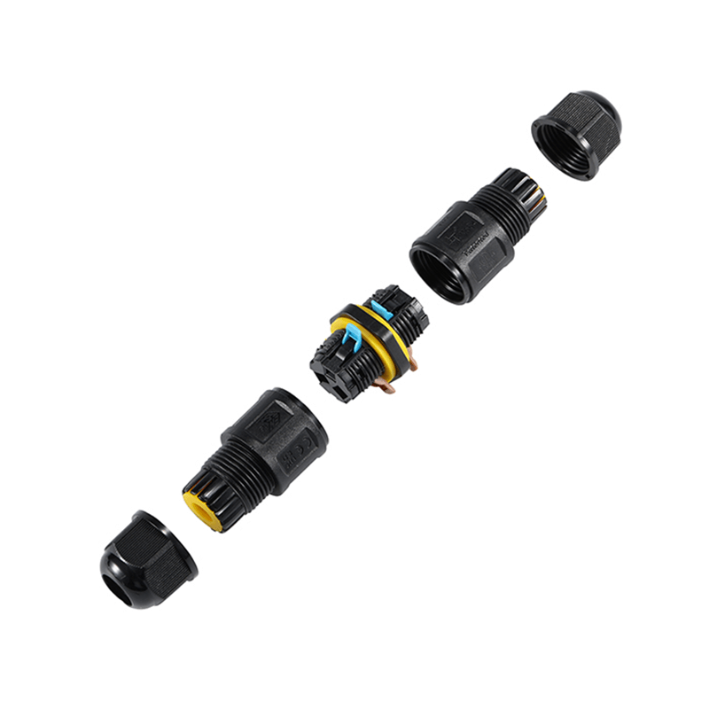 3-poliger, wasserdichter Schnellverbinder IP68 4-11 mm MDRLED®