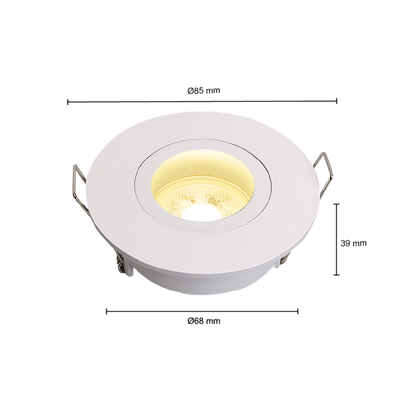 GU10 ARMATUUR WIT IP65 MDR LED ®