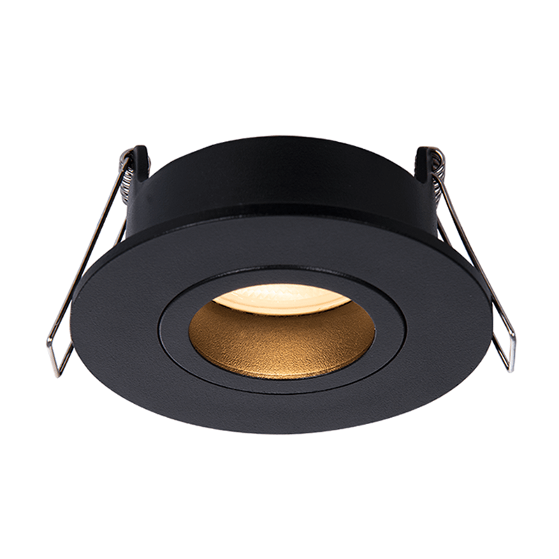 GU10 MR16 ARMATUUR ZWART IP65 MDRLED®