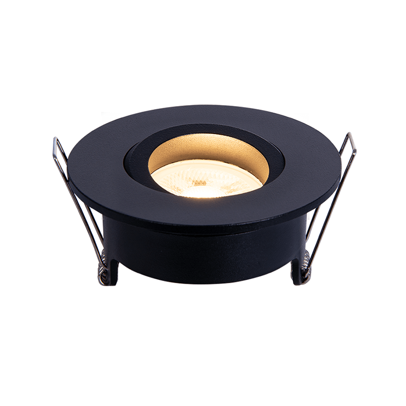 GU10 MR16 ARMATUUR ZWART IP65 MDRLED®