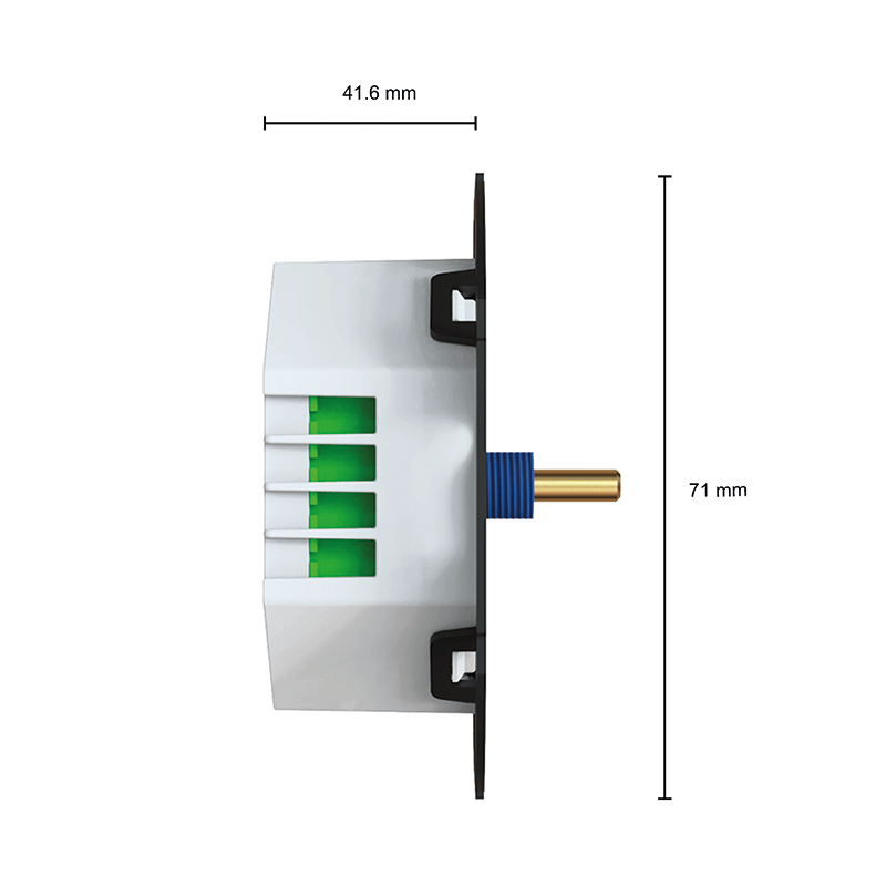 LED DIMMER FASE AF EN AANSNIJDING 0-500 Watt MDRLED®.