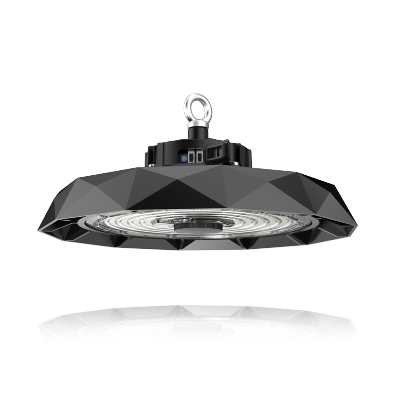 Highbay LED schwarz Sensor LED HIGHBAY WATT SWITCH CCT SWITCH 90-120-150W 90° SENSOR VORBEREITET MDRLED®