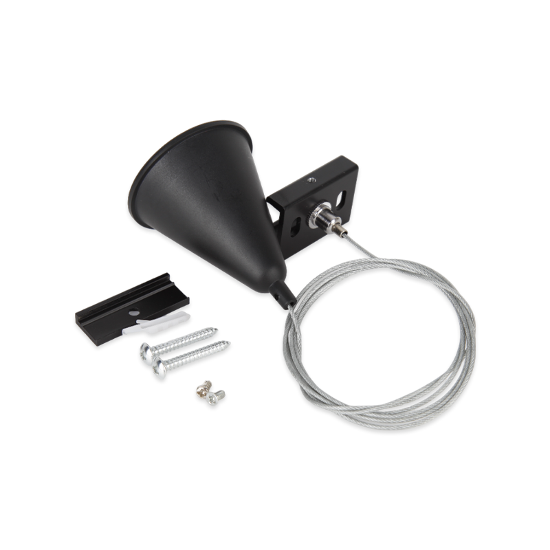 Pendelset 3 Meter schwarz für 3-Phasen-Schienen MDRLED®