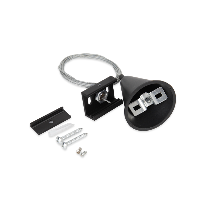 Pendelset 3 Meter schwarz für 3-Phasen-Schienen MDRLED®