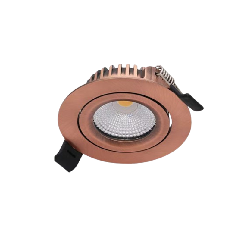 LED-Einbaustrahler SLIM-FIT 5W DIM2WARM KUPFER Sägeblattgröße Ø68-78mm MDRLED®
