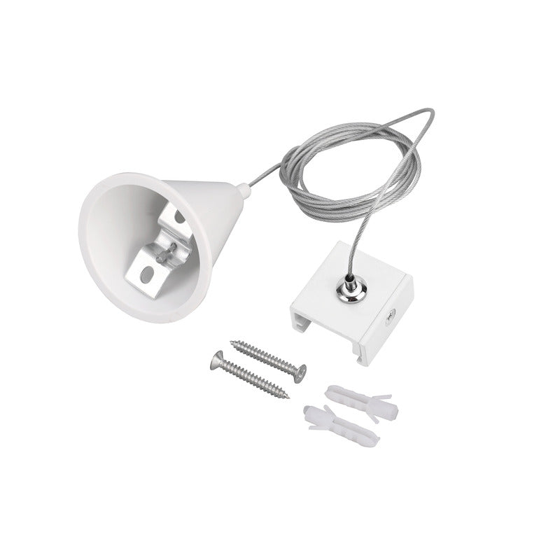 DALI 3-FASE RAIL PENDELSET 1.5 METER WIT MDRLED.