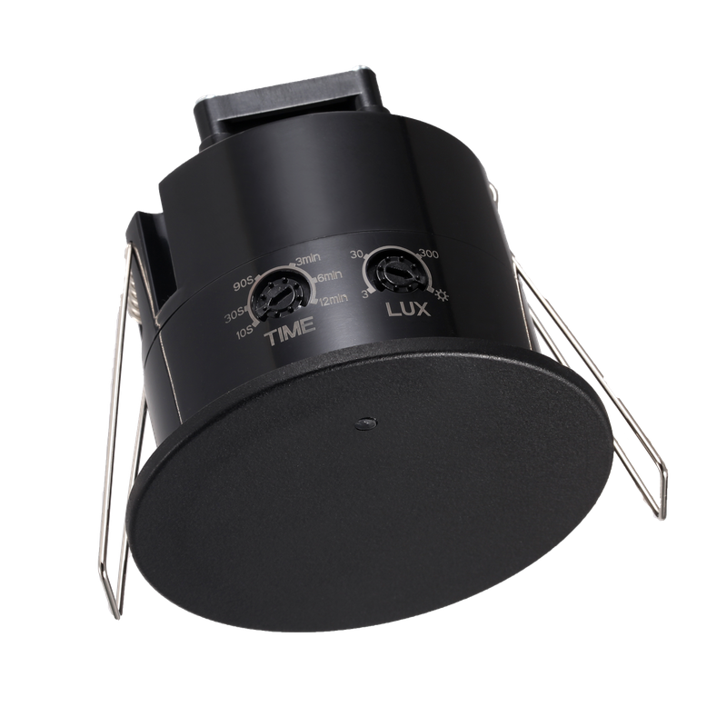 AANWEZIGHEIDSSENSOR INBOUW ZWART MDRLED®