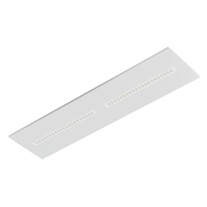 LED LOUVRE PANEEL | KASTRA | 120X30CM | 36W | CCT-SWITCH | WIT