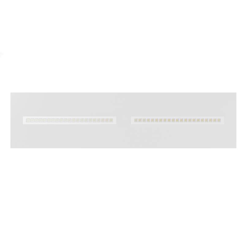 LED LOUVRE PANEEL | KASTRA | 120X30CM | 36W | CCT-SWITCH | WIT