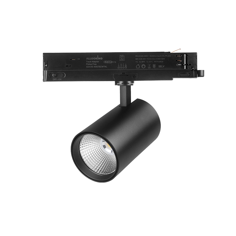 DALI 3-FASE RAILSPOT MDRLED® 10W-20W-30W ZWART DIMBAAR CCT