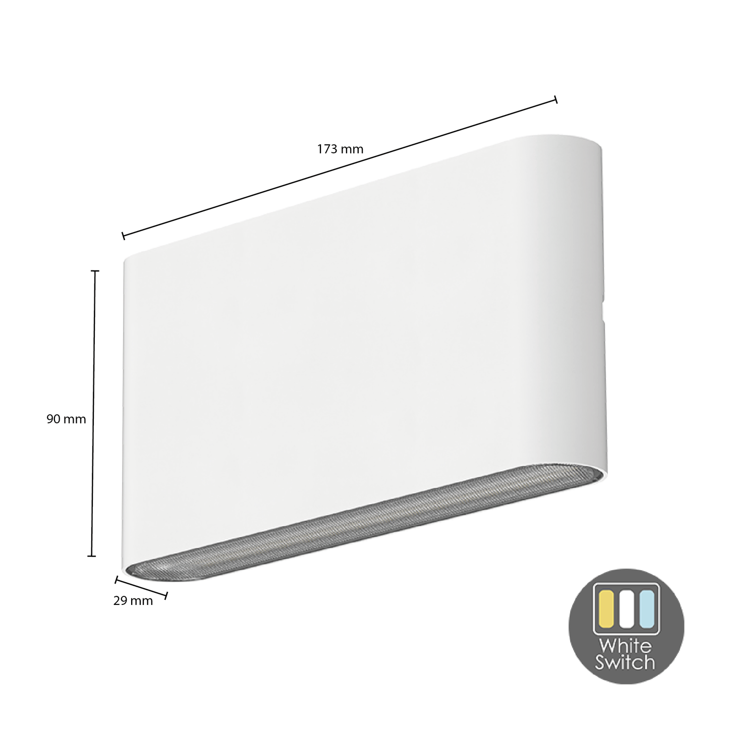 Wandlamp 10W CCT: Duurzaamheid in Krachtig Wit Licht MDRLED®