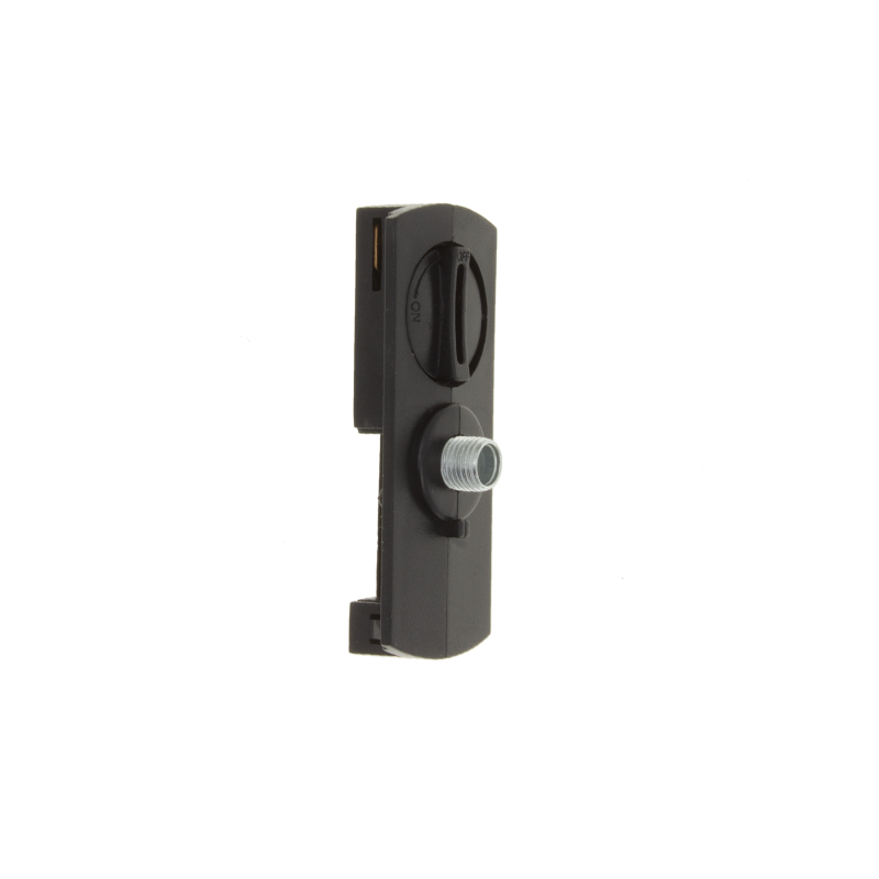 1-Phasen-Schienenadapter SLIM FIT Schwarz, Pro Line MDR LED®