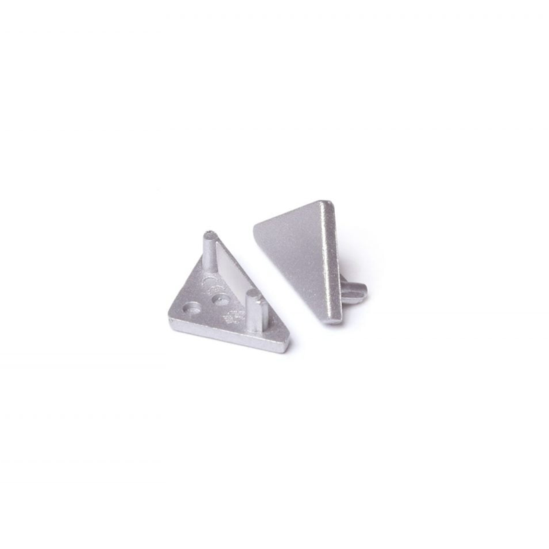 Endkappe Sofia12MM – Silber – 20 Stück | MDRLED®