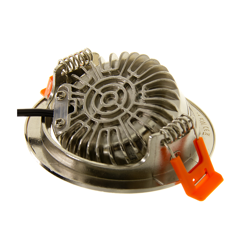 LED-Einbaustrahler Luna Slim-Fit 5W Dimmbar Warmsilber MDRLED®