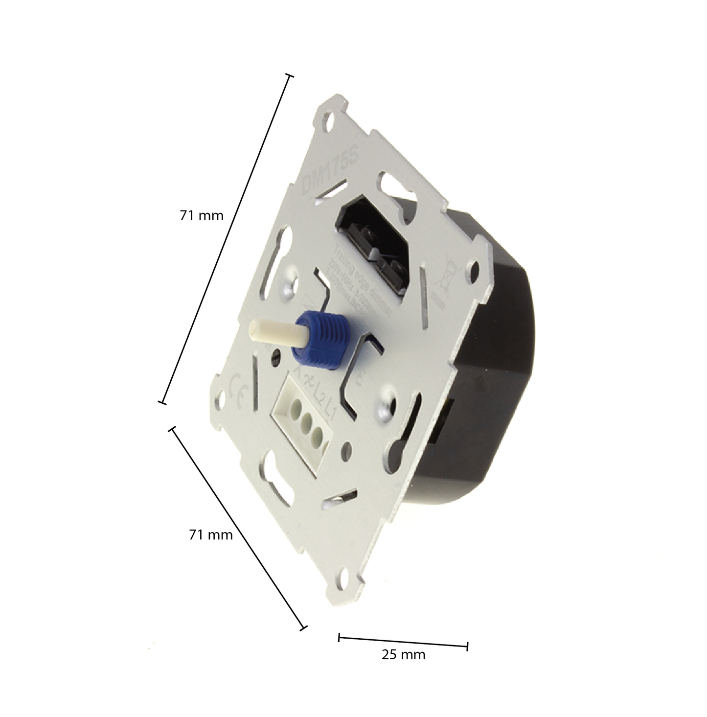 LED-DIMMER TRIAC 5-200W UNIVERSAL MDR LED MDRLED® NUR DIESEN MONAT SUPER-AKTION