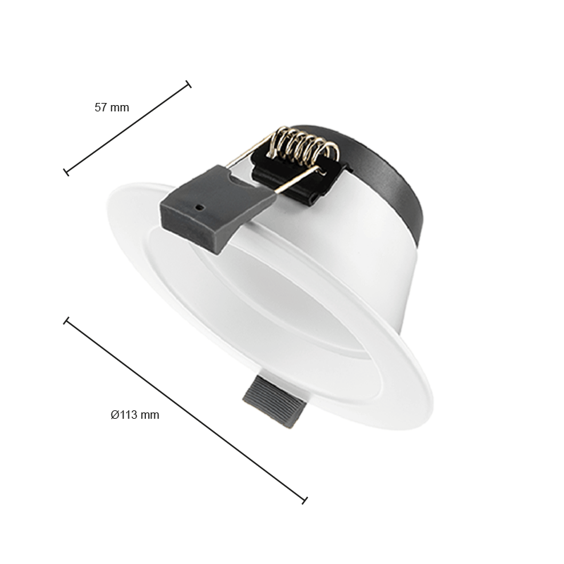 LED DOWNLIGHT Ginevra CCT-SWITCH Ø92 9W
