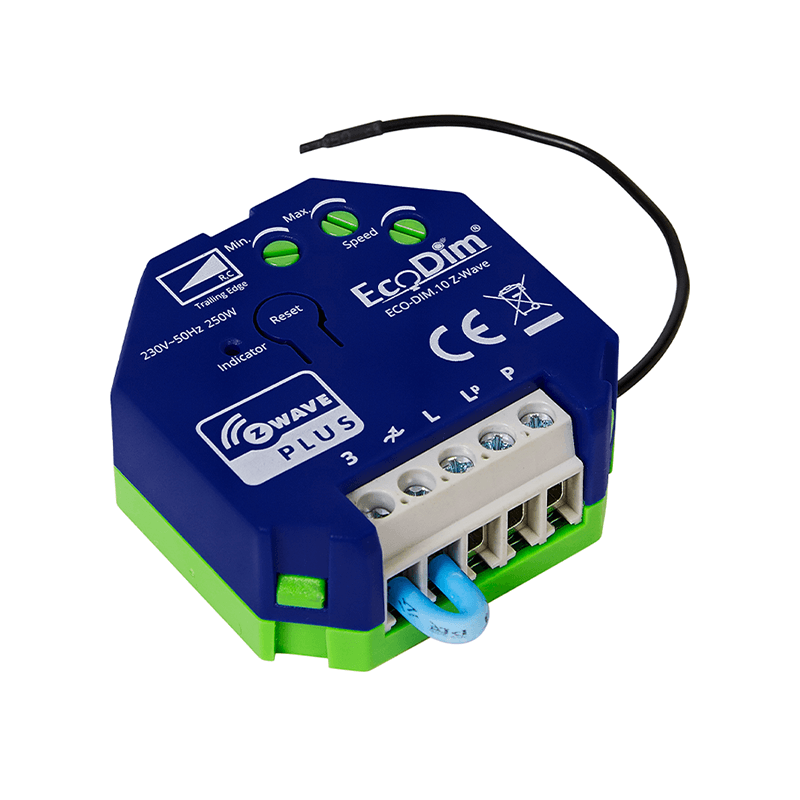 Z-WAVE LED DIMMER INBOUWMODULE 250W ECO-DIM.10-ZWAVE MDRLED®