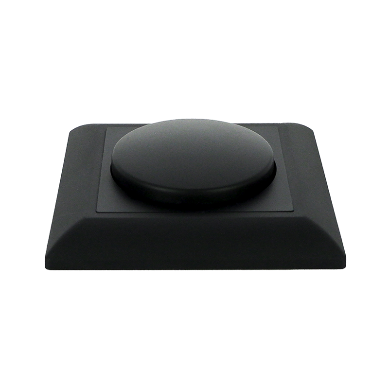 ECODIM ED-10002B DIMMERKNOPF SCHWARZ INKL. ZENTRALPLATTE UND RAHMEN MDRLED®