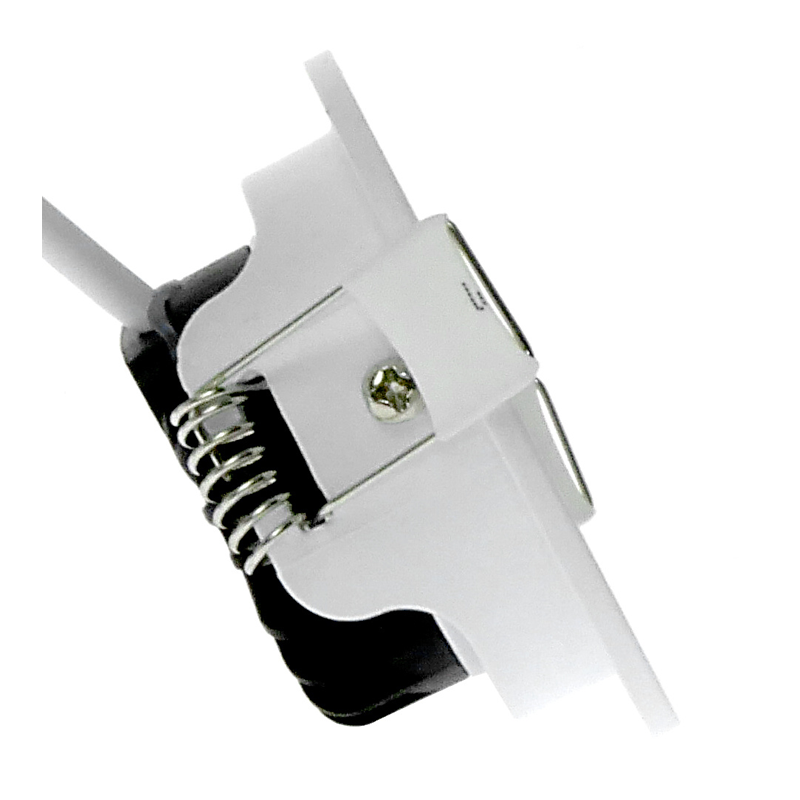ECODIM ED-10061 LED-Einbaustrahler, geringe Einbautiefe, IP54, Maße bis warmweiß, rund, 55 mm, MDRLED®