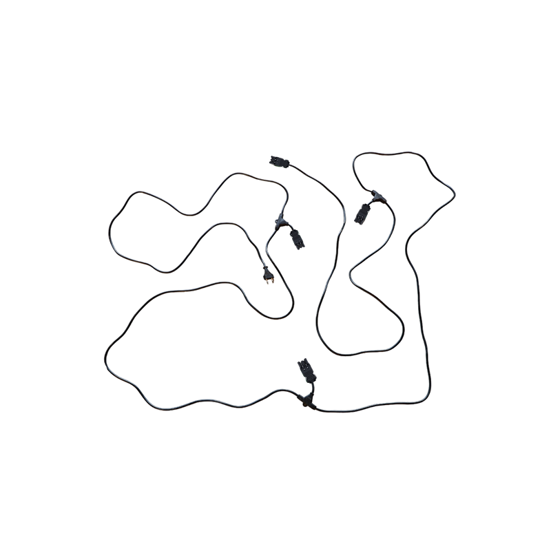 Eurostekker naar 2x / 3x / 4x SWP-3 Stekker | MDRLED® | 2m Kabel | Zwart | 2 Jaar Garantie