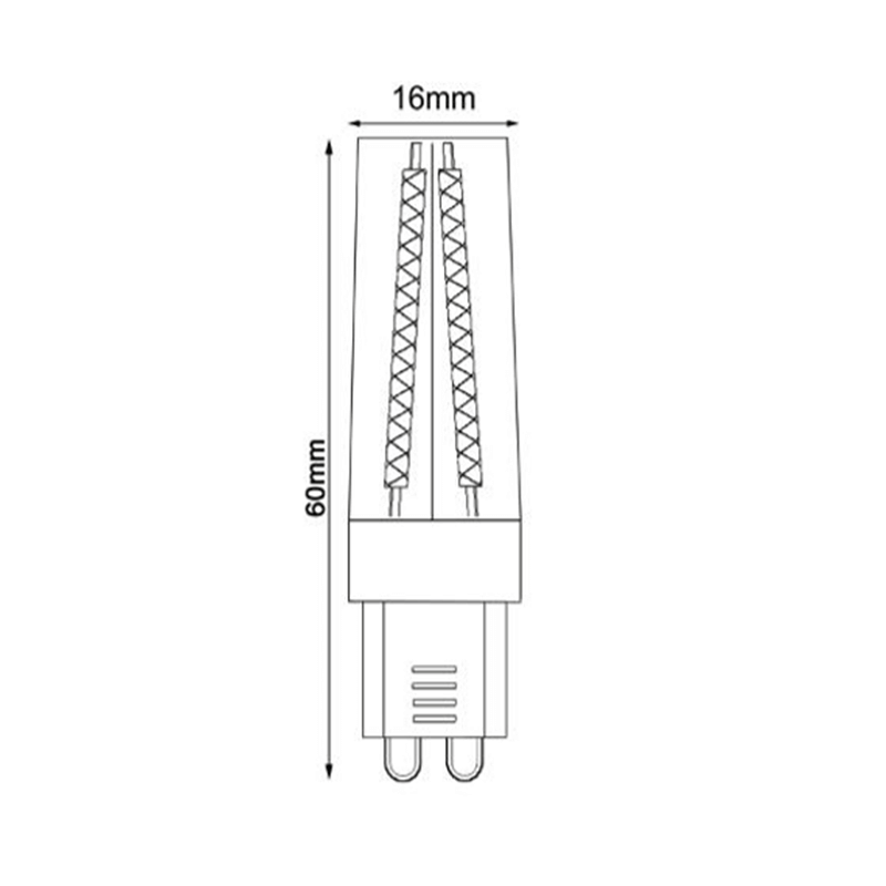 MDRLED® G9 LED Lamp 3W | 4000K | Dimbaar | IP40