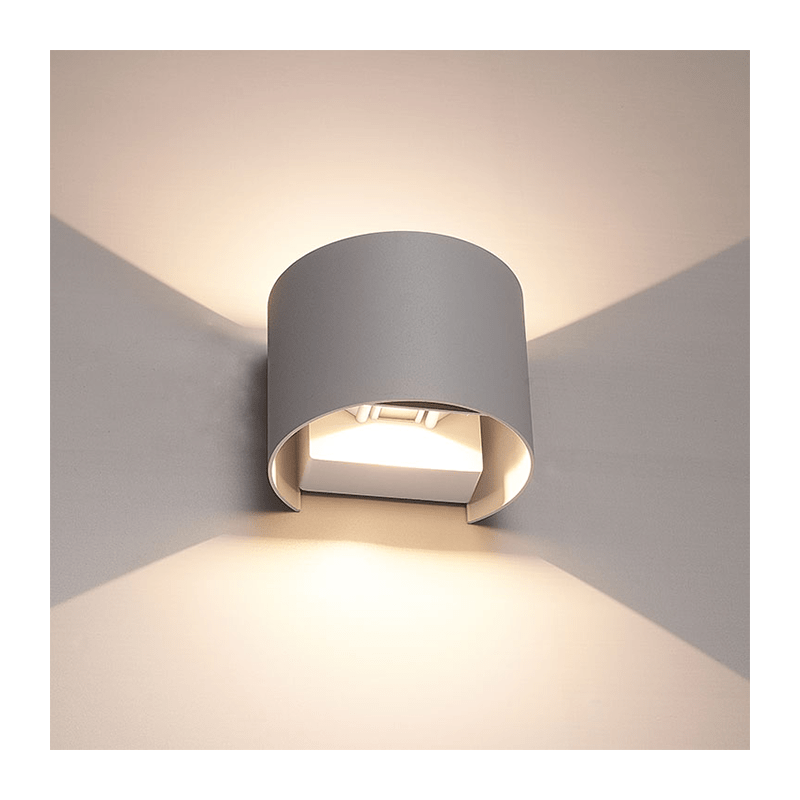 Wandlamp Grijs: Stijlvol Grijs Licht met 6W Dimbaar Vermogen MDRLED®