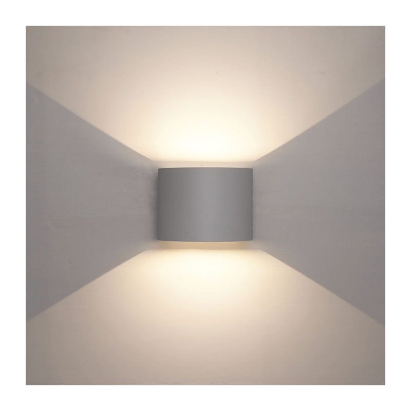 Wandlamp Grijs: Stijlvol Grijs Licht met 6W Dimbaar Vermogen MDRLED®