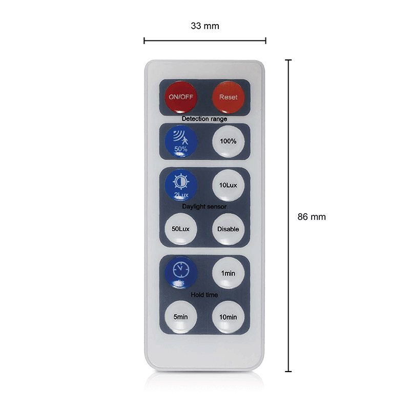 AFSTANDSBEDIENING HAISEN HD01R MDRLED®