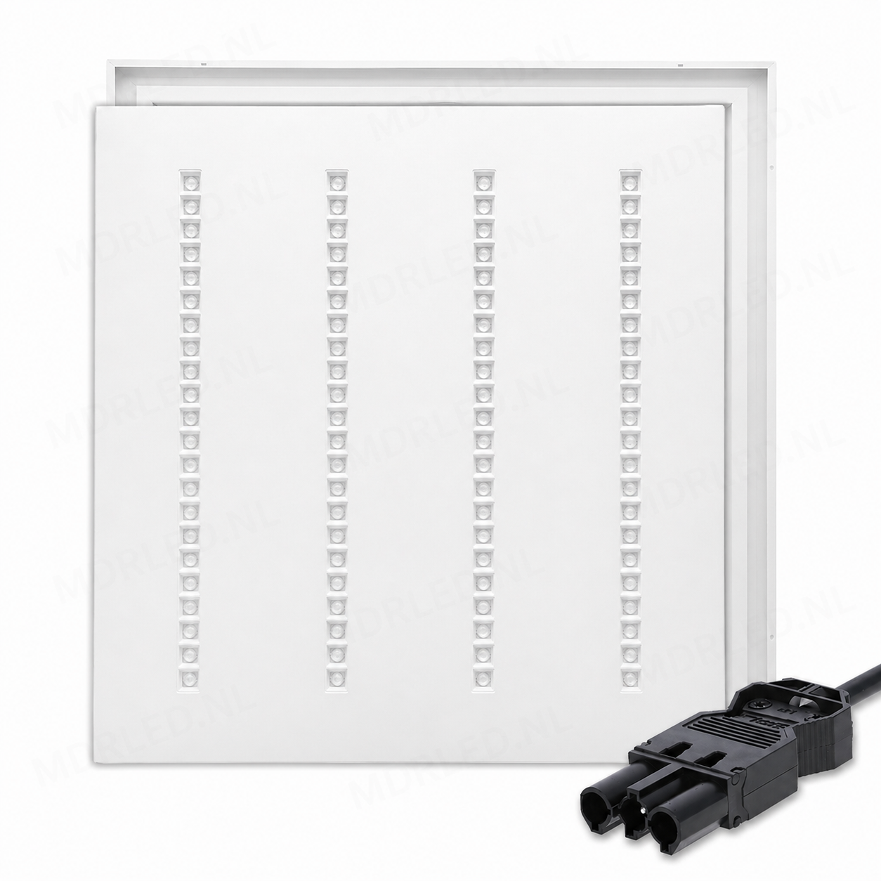 Louvre LED Paneel 60x60 30W Dimbaar CCT Switch – UGR<16 – Nova Wit