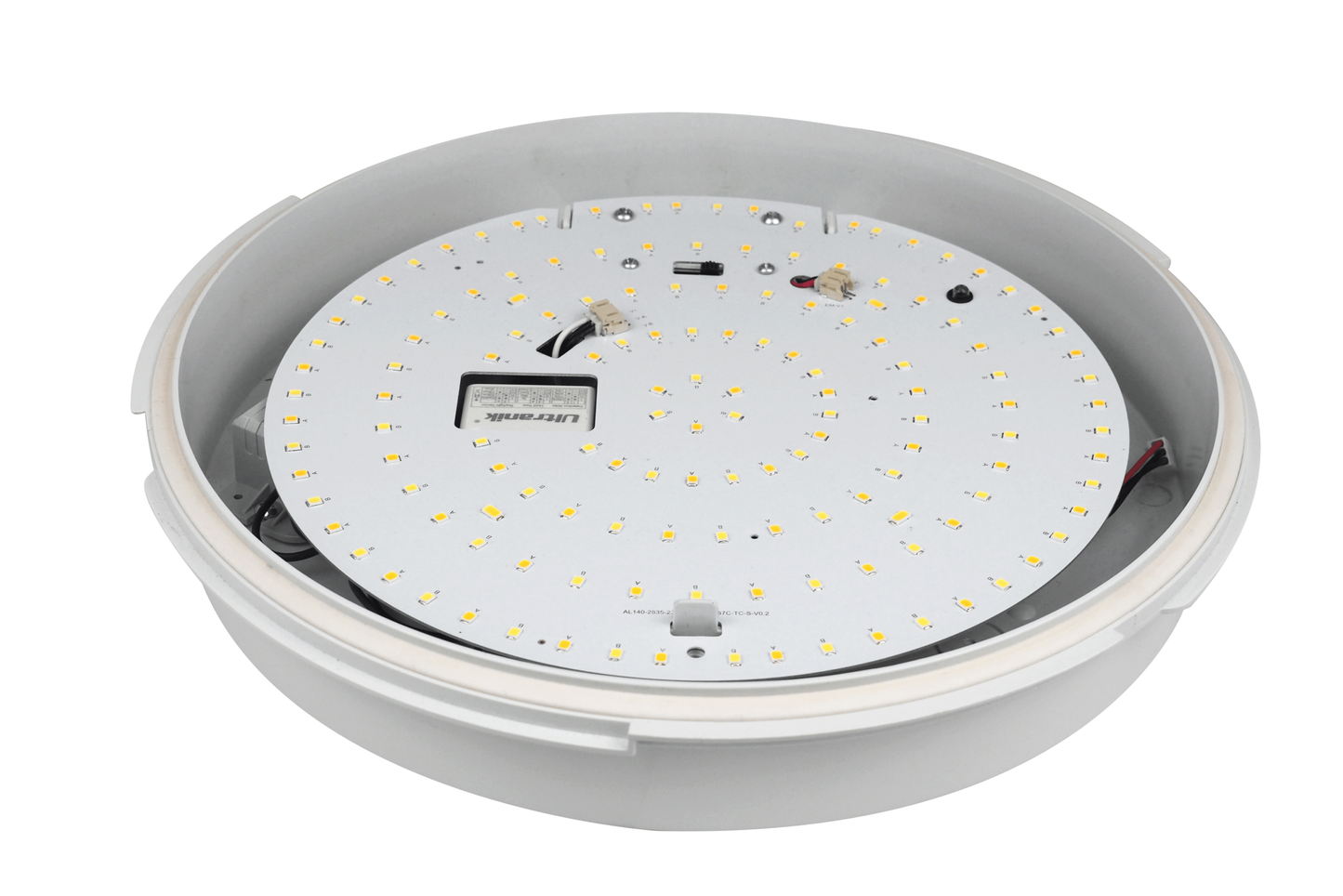 MDRLED® Plafondlamp met Sensor en CCT Switch – 12W | IP54 | Ø320 mm
